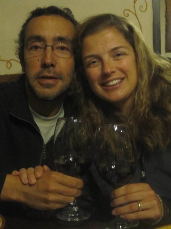 Celebração dos 30 anos da Ana no excelente restaurante Tiesto, em Cuenca - Equador